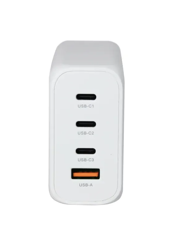ALLNET Ersatznetzteil QC USB-C PD GaN Netzteil Power Supply 200 Watt 1x USB Typ-A QC, 3x USB Typ-C**EU PLUG** – Bild 4