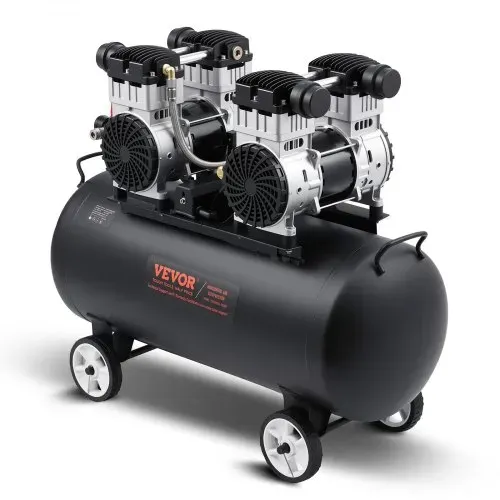 VEVOR-Luftkompressor, 20 Gallonen Stahltank, 4 PS, 14,6 CFM bei 90 PSI, ölfreier Luftkompressor und max. 125 PSI Druck, 78 dB ultraleiser tragbarer Kompressor, für Autoreparatur, Reifenbefüllung, Spritzlackierung – Bild 9