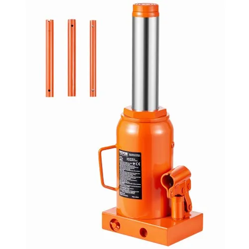 VEVOR hydraulischer Wagenheber 30 t Stempelwagenheber Flaschenwagenheber mit 285-475 mm Hubbereich und 3-teiligem langem Griff, für Auto Pickup Lkw Wohnmobil Autoreparatur Industrietechnik VEVOR hydraulischer Wagenheber 30 t Stempelwagenheber Flaschenwagenheber mit 285-475 mm Hubbereich und 3-teiligem langem Griff, für Auto Pickup Lkw Wohnmobil Autoreparatur Industrietechnik