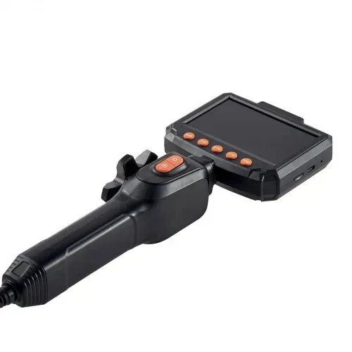 VEVOR Endoskopkamera mit Licht Drehbar, Inspektionskamera mit Zwei-Wege beweglichem Kopf, IP67 Wasserdichte Rohrkamera mit 4,3 Zoll Display 1,5m Kabel 2600mAh Akku, 6,2mm Boreskopkamera für Auto Haus – Bild 9