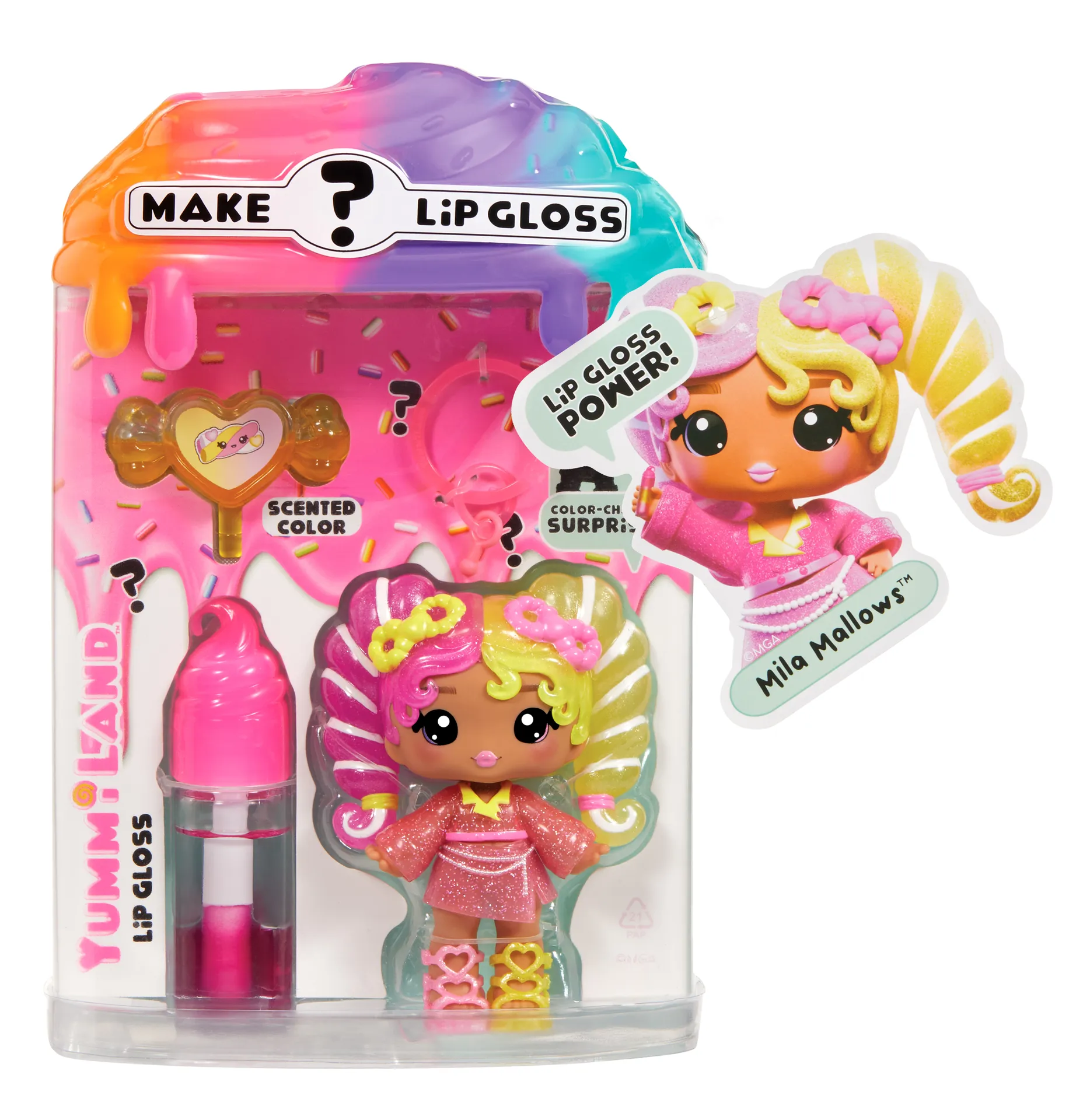 MGA Entertainment Yummiland Mystery Lip Gloss Doll - Mila Mallows – Bild 5