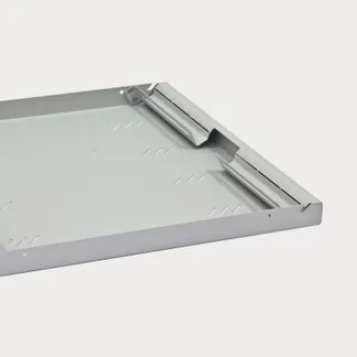 Triton 19″zbh. Zwischenboden, 150mm, Frontmontage, Lichtgrau, Triton 19″zbh. Zwischenboden, 150mm, Frontmontage, Lichtgrau,