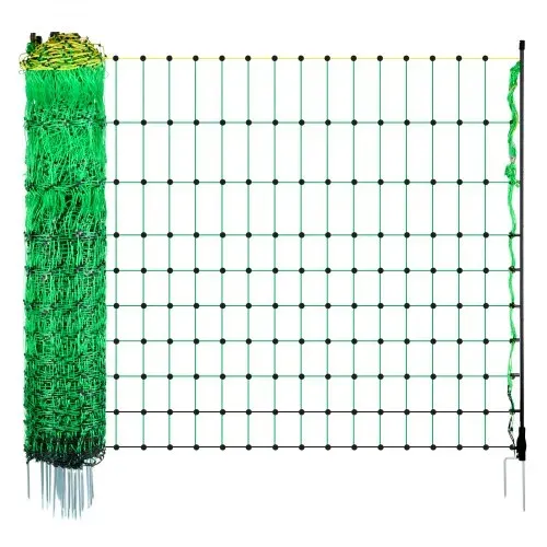 VEVOR Elektrozaunnetz, 127 cm H x 49 m L, Viehzaunnetz mit Pfosten & Pfählen, Maschennetze für Ziegen, Schafe, Hirsche, Schweine, Hunde, Elektrozäune für Hinterhöfe, Gärten, Bauernhöfe, Ranches – Bild 9