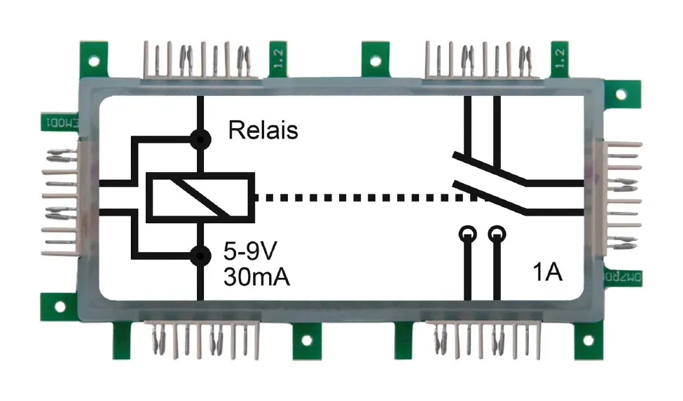 ALLNET Brick’R’knowledge Relais 5-9V 30mA 2×1 ALLNET Brick’R’knowledge Relais 5-9V 30mA 2×1