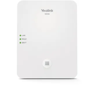 Yealink W80B DECT-Basisstation Weiß Yealink W80B DECT-Basisstation Weiß