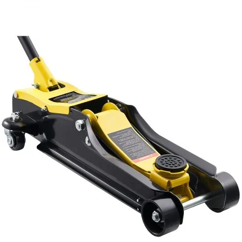VEVOR Hydraulischer Rangierwagenheber 2,5 t Tragkraft, Flacher Wagenheber aus Stahl mit Einkolben-Schnellhubpumpe & SUV-Adaptern, Autoheber für Limousinen, 85–320 mm Hubbereich, Rennwagenheber – Bild 8