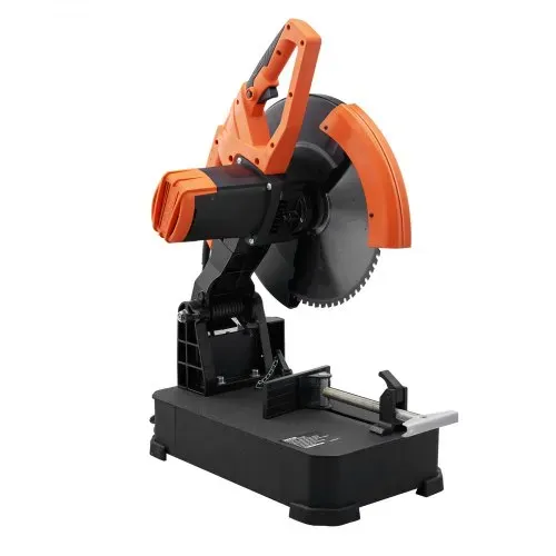 VEVOR 2800 W Kapp- und Gehrungssäge Kreissägeblatt, 35,5 cm, Professional Paneelsäge Kappzugsäge, Sägen Kappsäge Kreissäge Hochwertiges Sägeblatt Kaltschnitt-Kappsäge Orange & Schwarz – Bild 9