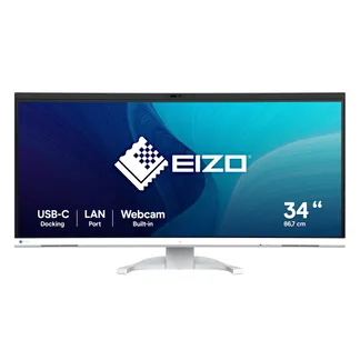 EIZO FlexScan EV3450XC-WT Computerbildschirm 86,6 cm (34.1″) 3440 x 1440 Pixel UltraWide Quad HD LCD Weiß EIZO FlexScan EV3450XC-WT Computerbildschirm 86,6 cm (34.1″) 3440 x 1440 Pixel UltraWide Quad HD LCD Weiß