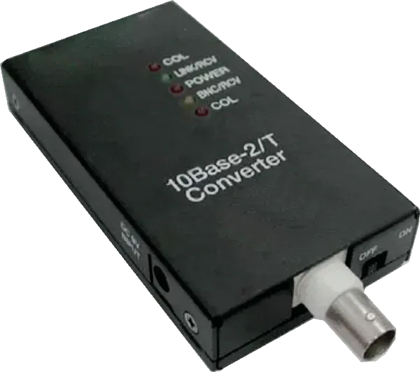 ALLNET Medienkonverter 10BASE-T/10BASE2 auf BNC “ALL0500v3” DC 12VDC ALLNET Medienkonverter 10BASE-T/10BASE2 auf BNC “ALL0500v3” DC 12VDC