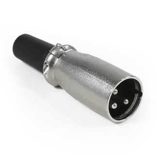 Mikrofon XLR-Stecker HOLLYWOOD 3-polig, Metall Mikrofon XLR-Stecker HOLLYWOOD 3-polig, Metall
