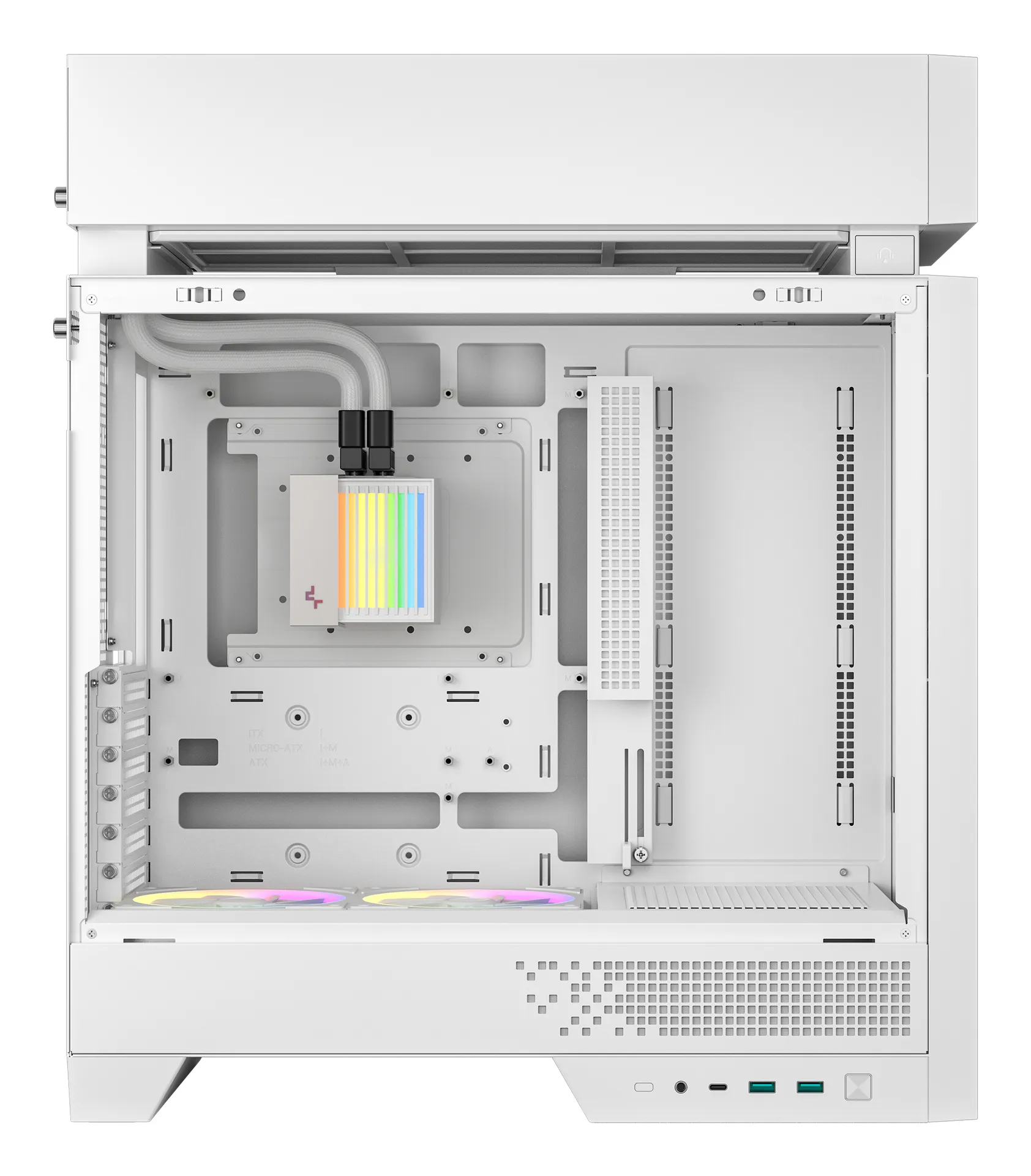 DeepCool CL6600 WH Midi Tower Weiß – Bild 4