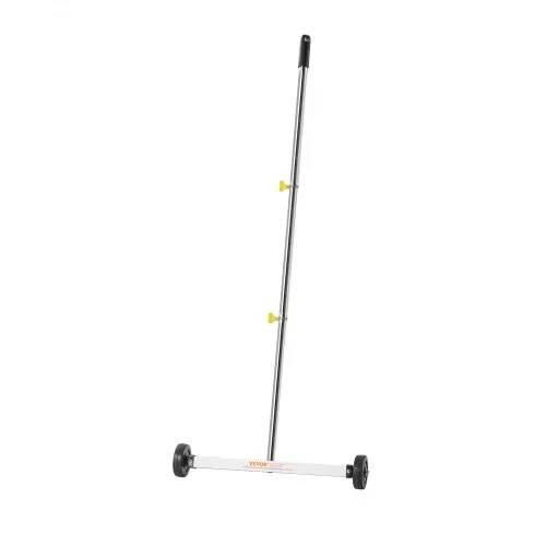 VEVOR Magnetkehrer Magnetkehrmaschine mit Rädern 43 cm, 4,5 kg Tragkraft, Magnetbesen mit verstellbarem Griff, zum Aufheben von Nägeln und Schrauben, Reinigung für Garagen, Dachprojekte – Bild 8