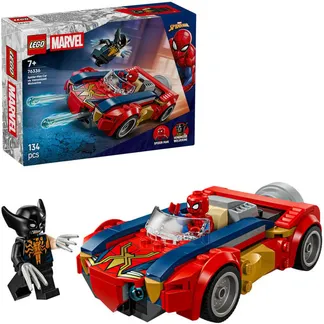 76336 Marvel Super Heroes Spider-Man Auto vs. Venomized Wolverine, Konstruktionsspielzeug 76336 Marvel Super Heroes Spider-Man Auto vs. Venomized Wolverine, Konstruktionsspielzeug