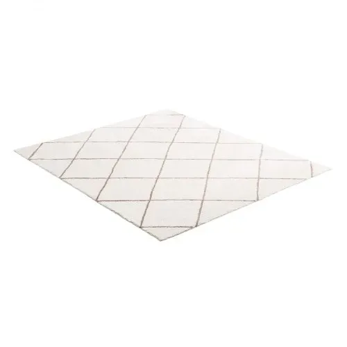 VEVOR Kurzflor Teppich 3048 x 2438 mm, kuscheliger Wohnzimmerteppich, Bodenteppich für Wohnzimmer, Schlafzimmer, Arbeitszimmer, fusselfrei und mit rutschfester TPR-Unterseite, weiß – Bild 8