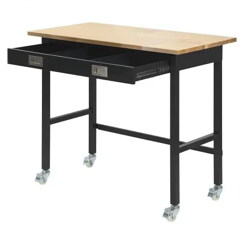 VEVOR Werkbank 1220x610 mm, Werktisch 680 kg, Garagentisch mit Schubladen & Rollen, Werkstatttisch, Werkzeugtisch, Werkstatteinrichtung, Multifunktionstisch für Garage, Werkstatt, Büro & Zuhause – Bild 8
