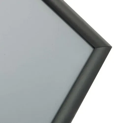 VEVOR Informationsständer 420 x 297 mm Vertikal & horizontal Verstellbarer Posterständer, Robuster Bodenstehender Schilderhalter mit Runder Basis für Displays, Werbung und den Außenbereich Schwarz – Bild 8