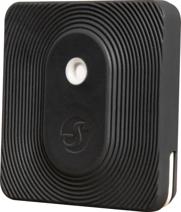 Shelly · Plug & Play · "Blu ZB H&T Black" · Temperatur- & Feuchtigkeitssensor · Bluetooth · Zigbee · Batterie · Schwarz – Bild 2