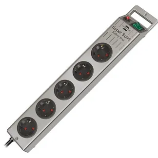 Super-Solid Steckdosenleiste 5-fach Super-Solid Steckdosenleiste 5-fach