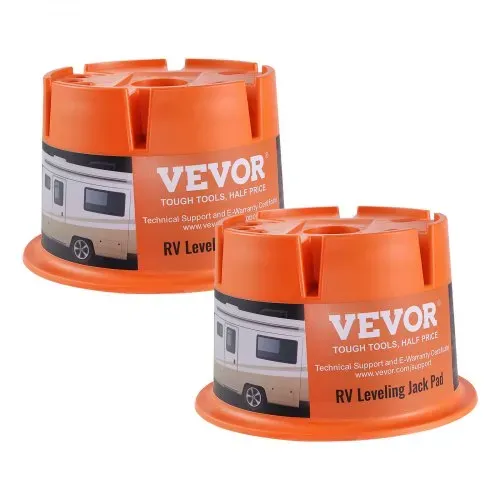 VEVOR Anhänger-Wagenheberblock, 907,18 kg Kapazität pro Wohnmobil-Nivellierblock, Hochwertige Wohnmobil-Stabilisierungsblöcke aus Polypropylen, Wohnmobil-Reisezubehör – Bild 9
