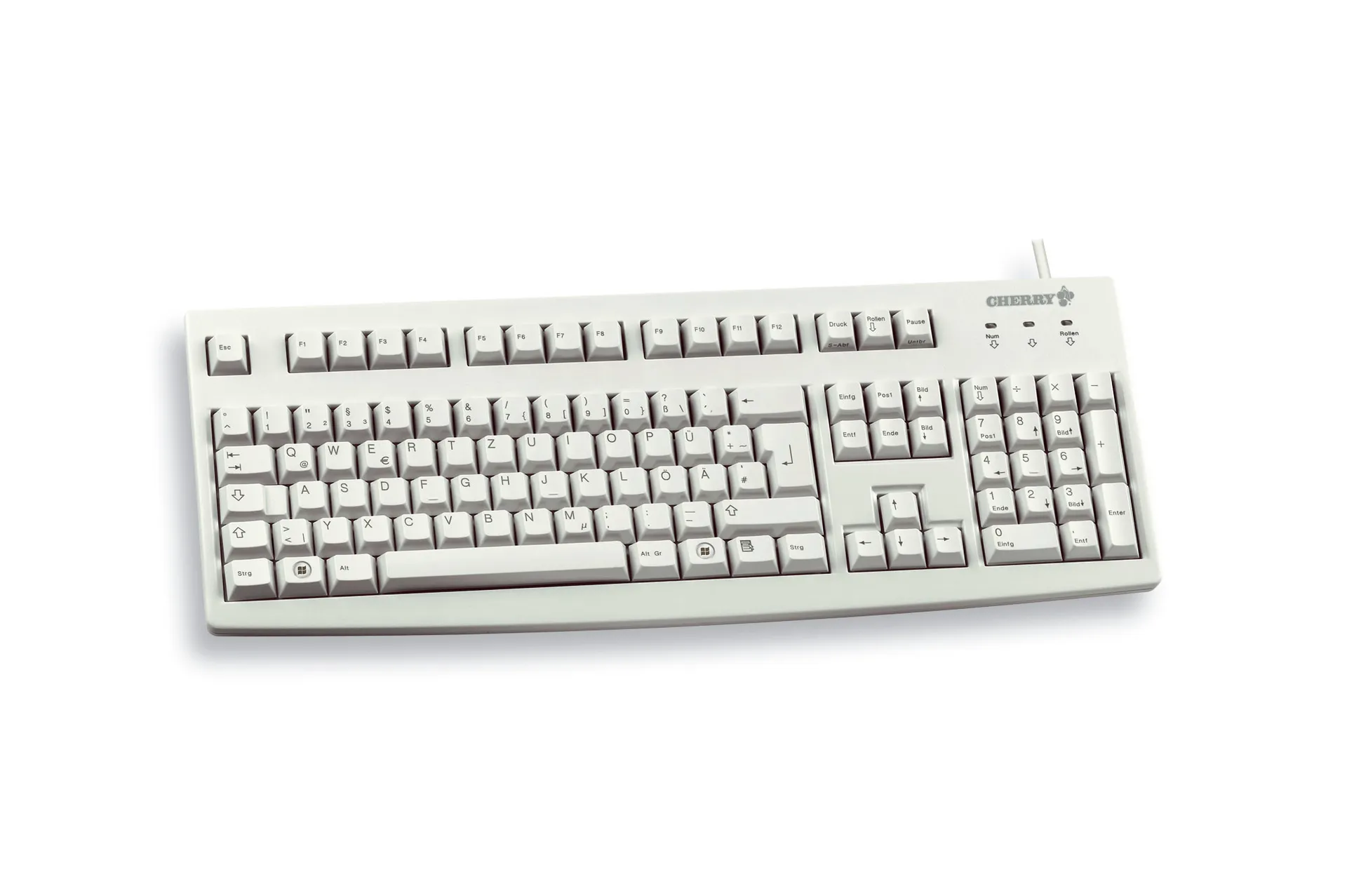 CHERRY G83-6105 Tastatur Universal USB QWERTZ Deutsch Grau CHERRY G83-6105 Tastatur Universal USB QWERTZ Deutsch Grau