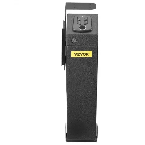VEVOR Tresor Feuerfest mit Schlüssel 7.3 x 19 x 35.5 cm, Tresor mit Zahlenschloss 3,3 kg, Pistolentresor Feuerfest Wasserdicht mit Fingerabdruck, Möbeltresor Elektronikschloss mit Stahlkonstruktion – Bild 10