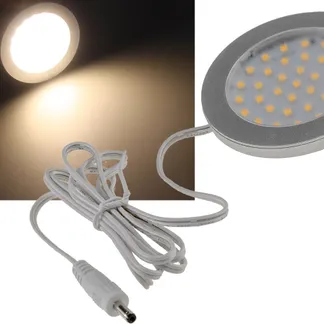 LED-Aufbauleuchte „ABL-R90“ warmweiß 3W, 12V= , 2900K, 337lm LED-Aufbauleuchte „ABL-R90“ warmweiß 3W, 12V= , 2900K, 337lm