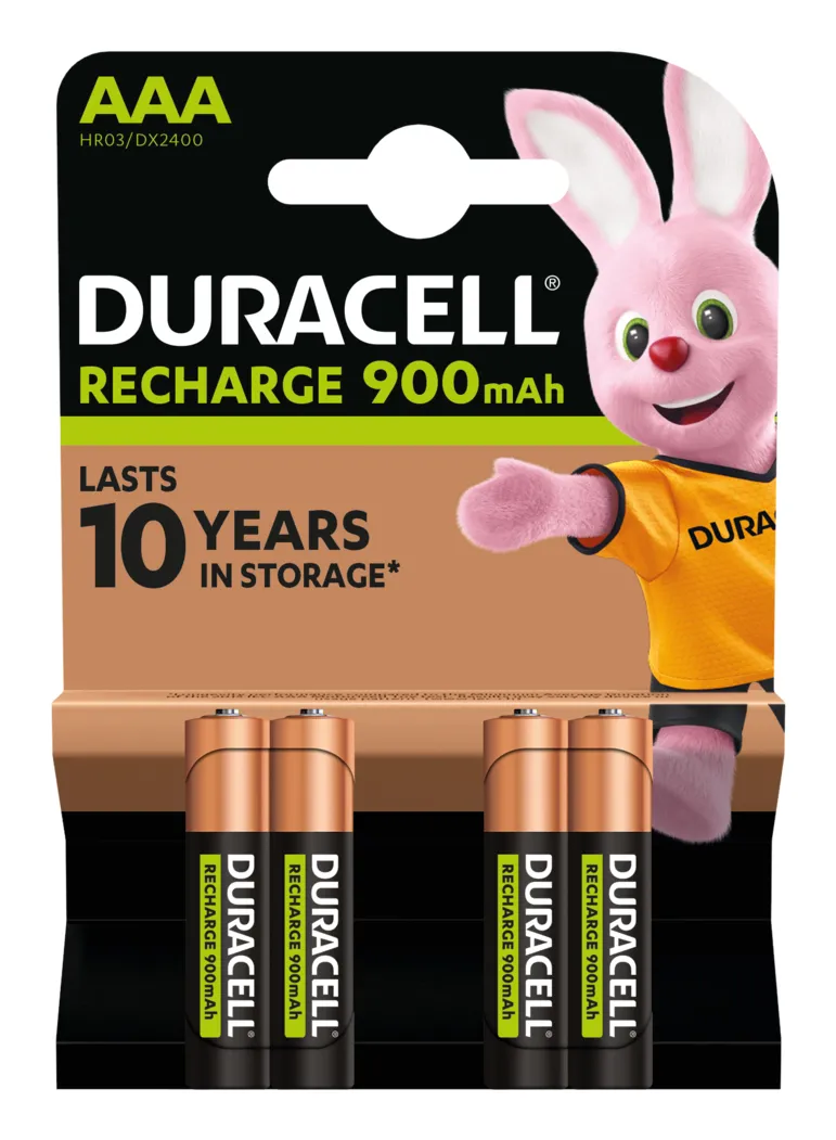 Duracell StayCharged AAA (4pcs) Wiederaufladbarer Akku Nickel-Metallhydrid (NiMH) Duracell StayCharged AAA (4pcs) Wiederaufladbarer Akku Nickel-Metallhydrid (NiMH)