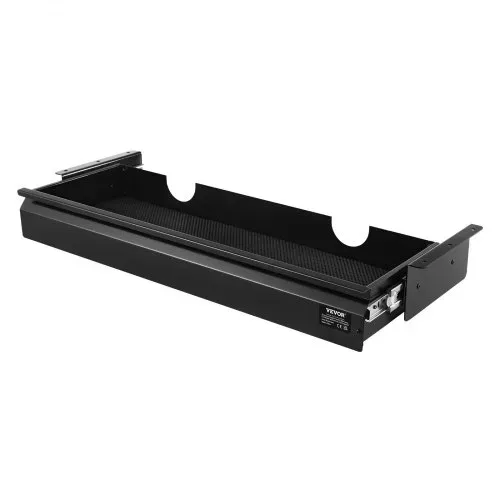 VEVOR Untertisch Schublade 740x235x107mm, Unterbau Schreibtisch, versteckter Schreibtisch-Aufbewahrungs-Organizer, Bleistiftschublade unter dem Tisch für Sitz-Steh-Arbeitsplätze im Büro & zu Hause – Bild 9