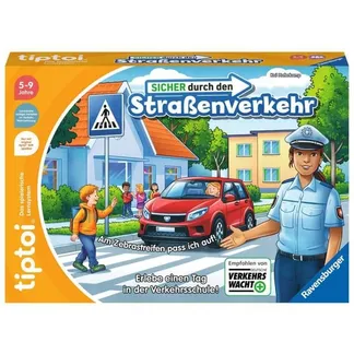 tiptoi Sicher durch den Straßenverkehr, Brettspiel tiptoi Sicher durch den Straßenverkehr, Brettspiel