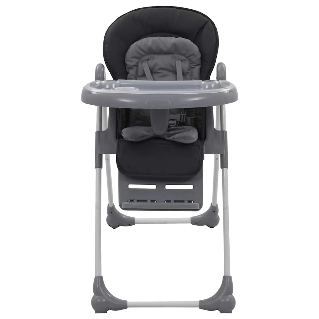 vidaXL Baby-Hochstuhl Grau – Bild 2