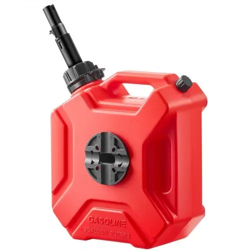 VEVOR Kraftstoffkanister 5 L, Benzinkanister mit Ausguss & verschließbarer Halterung, max. Durchflussrate 15 L/min, Flüssigkeitsbehälter für die meisten Autos, Motorräder, ATVs & UTVs, rot – Bild 9