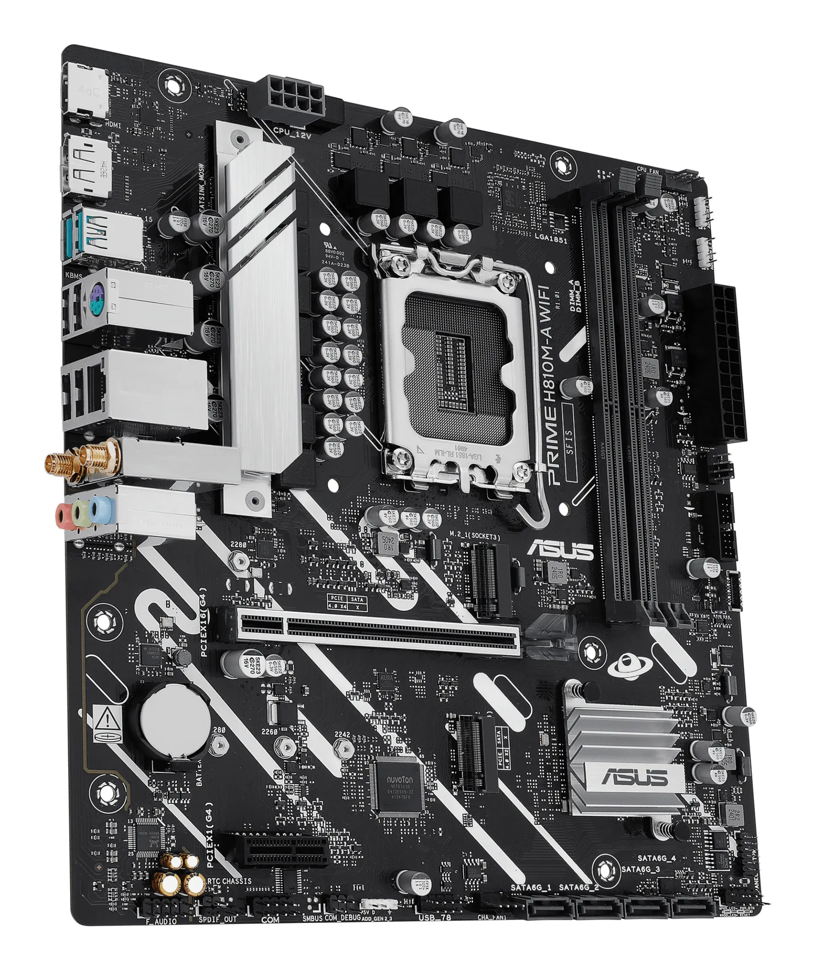ASUS PRIME H810M-A WIFI Intel H810 LGA 1851 (Socket V1) micro ATX – Bild 4