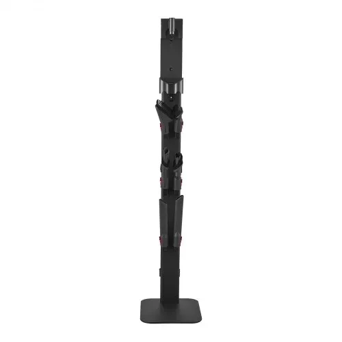 VEVOR Staubsaugerständer 32x26x126cm, kompatibel mit Dyson G5 V15 V12 V11 V10 V8 V7 V6 Serie Standstaubsaugern & Zubehör, Bodenständer, Halterung mit 6 Haken & rutschfesten Fußpolstern, schwarz – Bild 10