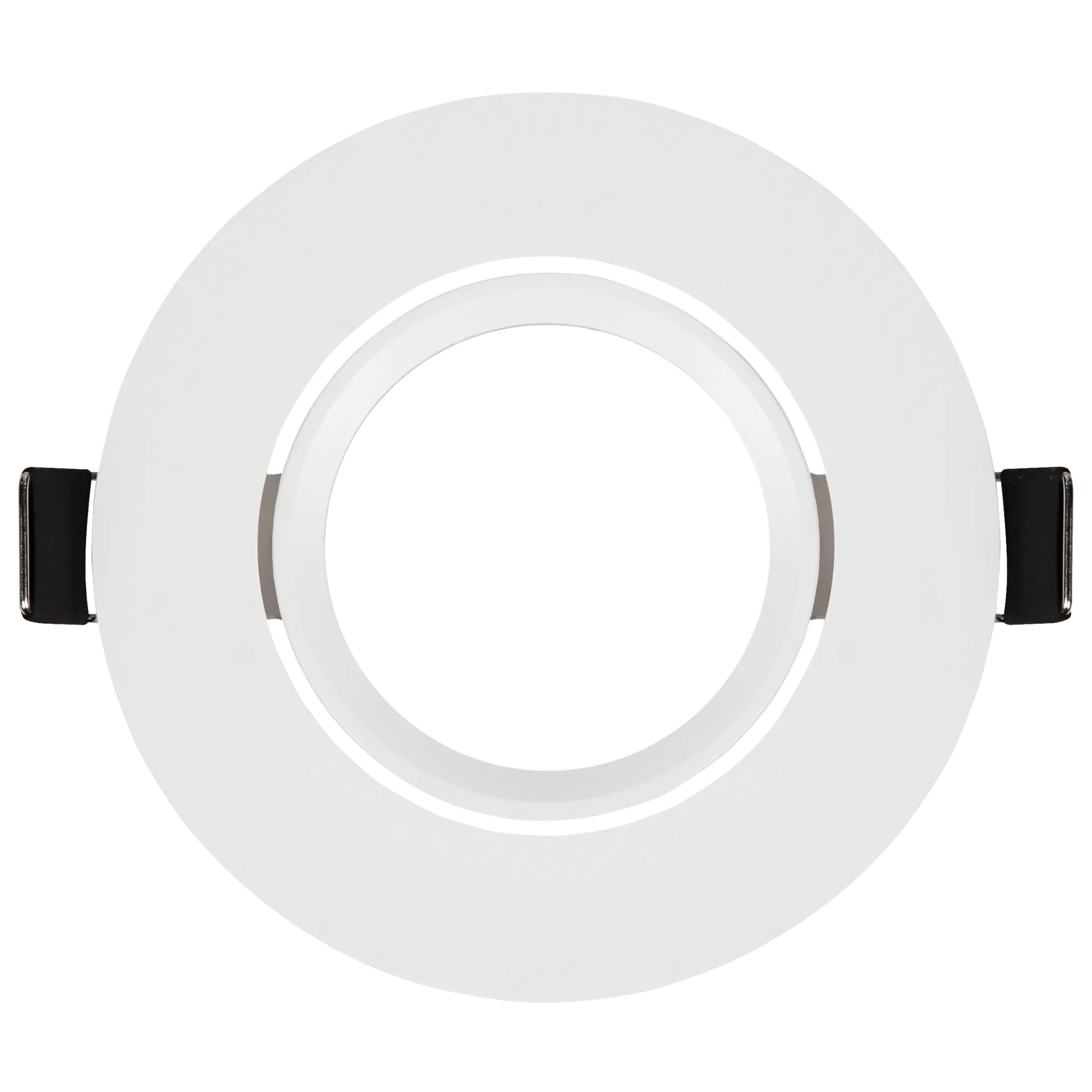 Einbaurahmen McShine ''DL-475'' rund, Ø90mm, schwenkbar, weiß – Bild 2
