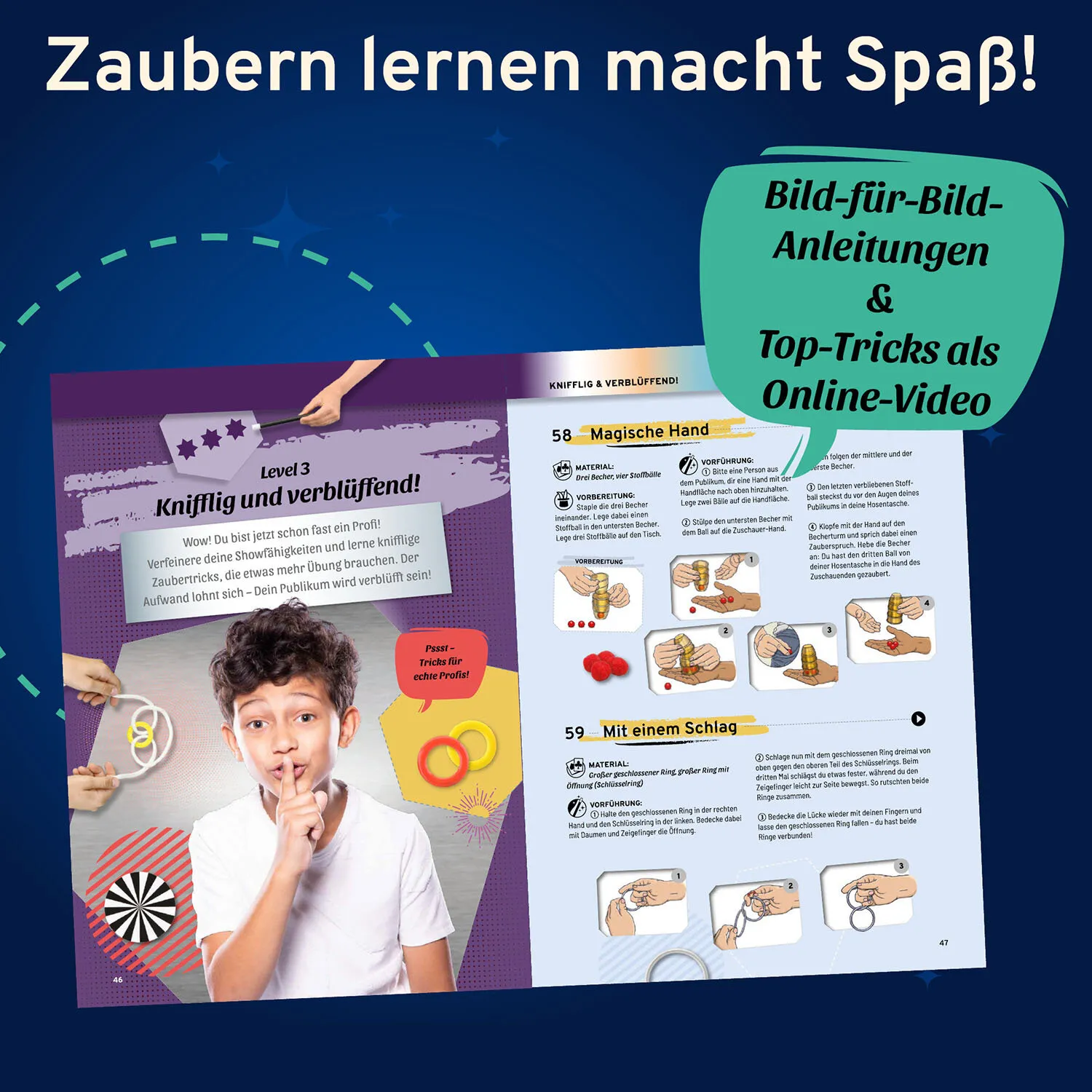 Kosmos 43678803 Zauberkasten für Kinder – Bild 4