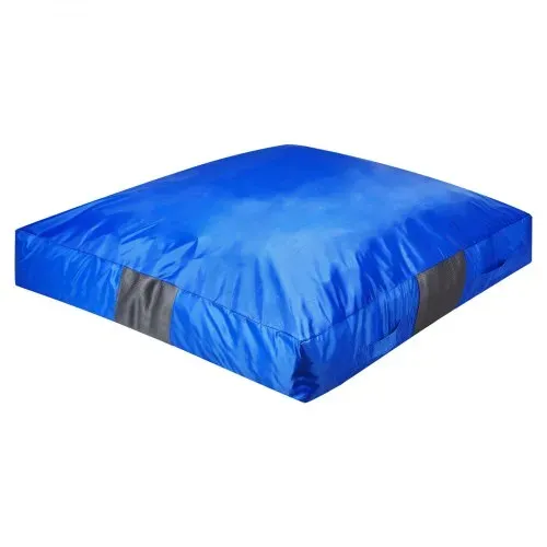 VEVOR Crashpad 150 x 150 cm, Kindermatte mit Schaumstoffblöcken & Waschbarem Bezug, Weiche Schaumstoff-Landezone, Fallschutzmatte, Ausstattung für Sinnesräume zum Springen Entspannen Spielen Blau – Bild 8