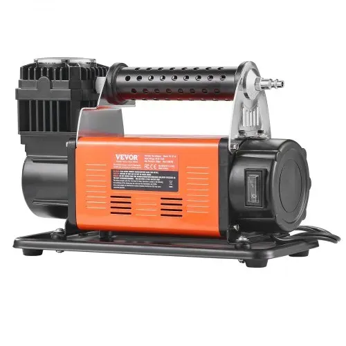 VEVOR 12 V Hochleistungs-Luftkompressor – mit digitalem Druckmesser, Reifenfüllset, tragbarer Reifenfüller mit 7,06 CFM, 150 PSI Offroad-Luftpumpe mit Adaptern für LKWs, Autos, SUVs, Allradfahrzeuge und Wohnmobile – Bild 10