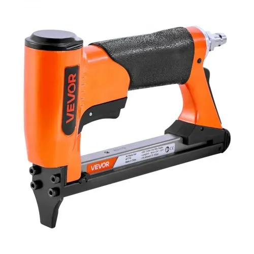 VEVOR Drucklufttacker, Druckluftnagler für Feindrahtklammern der Serie 71, 9,5 mm Krone, 6–16 mm Länge, max. 180 Stk. Druckluft Nagelpistole für Polsterarbeiten, Holzarbeiten, Heimwerkerprojekte – Bild 8