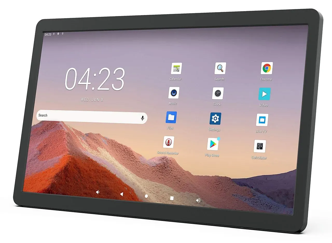 ALLNET Performance Display 14 Zoll, Android 14, RK3576S, PoE, HDMI In, Farbe schwarz, Speedy 140-B – Bild 2