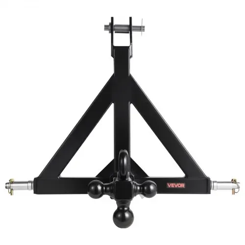VEVOR 3-Punkt-Anhängerkupplung, 5,08 cm Empfänger, Dreipunktaufnahme mit 3 Anhängerkugeln, Traktor-Deichseladapter, kompatibel mit Kubota, Mahindra, Ford, Yanmar, John Deere, Massey Ferguson – Bild 10