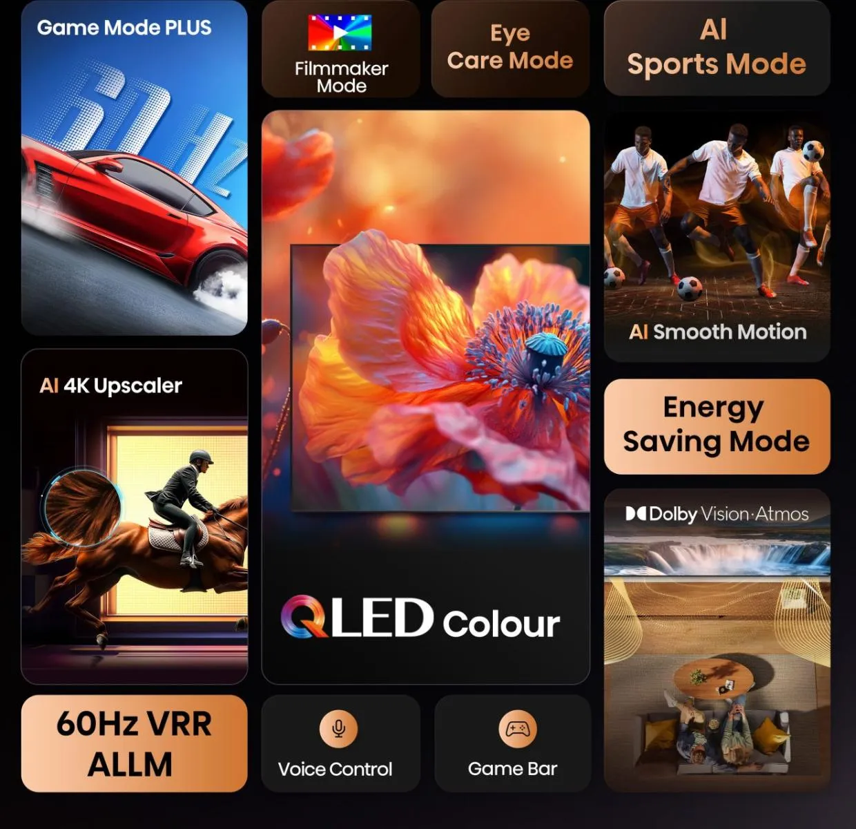 Hisense QLED Smart TV 50E77Q ČR – Bild 4