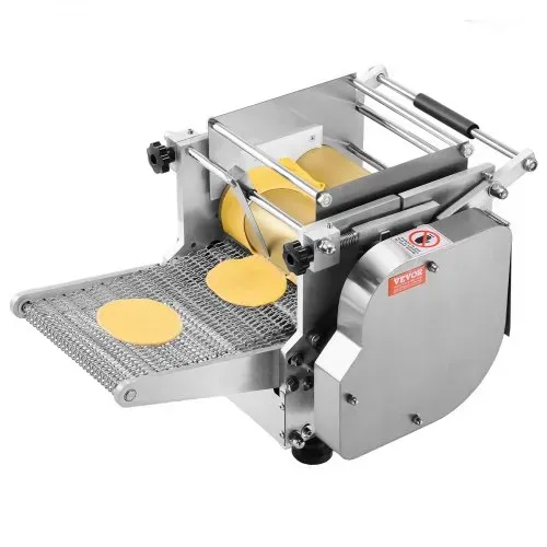 VEVOR elektrischer Tortillamaker, automatische Maschine zur Herstellung von Maistortillas mit Antihaftbeschichtung & Formen (5,5 Zoll), für die Herstellung von Sopes Roti Pita Tortilla – Bild 9