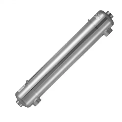VEVOR Schwimmbad Wärmetauscher 105,5 kW, Edelstahl Schwimmbadheizer mit 30 Rohren, Pool-Wärmeüberträger mit 1,0 MPa Druck & 0,69 m² Wärmetauscherfläche, Wärmeaustauscher für Poolsystem Spa Heizung – Bild 9