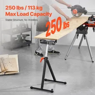 VEVOR 2er-Set Rollenständer, 113kg Tragkraft, höhenverstellbar 68-109cm, klappbarer Arbeitsbock mit Rollenkopf und Kantenführungen aus poliertem Stahl, für Tischkreissägen-Auslauf, Verlängerungsstütze VEVOR 2er-Set Rollenständer, 113kg Tragkraft, höhenverstellbar 68-109cm, klappbarer Arbeitsbock mit Rollenkopf und Kantenführungen aus poliertem Stahl, für Tischkreissägen-Auslauf, Verlängerungsstütze