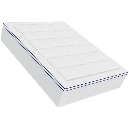 VEVOR Matratzenschoner Matratzenauflage Faserfüllung Abnehmbar Waschbar 25,4mm 1524x2032 mm – Bild 9