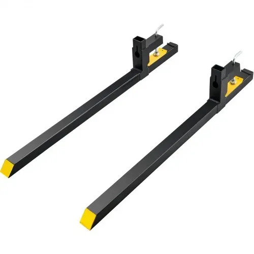 VEVOR Palettengabel 1490x70x230mm Gabelträger 907kg Tragfähigkeit Gabelzinken 149cm Gesamtlänge mit 109,2cm-Gabelblatt Gabelstapler Gabelstaplerzinken Frontlader Palettenrahmen – Bild 8
