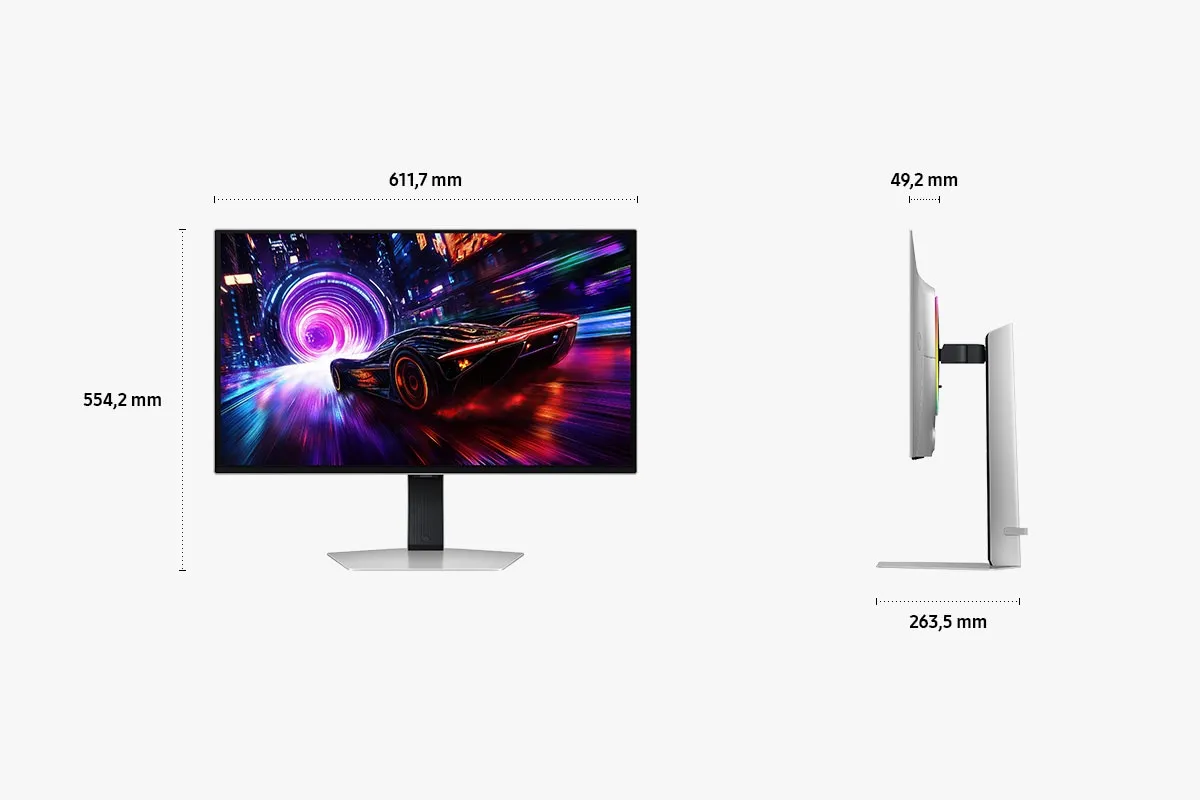 Samsung 27" Odyssey OLED G8 (G81SF) 4K 240 Hz Gaming Monitor – Bild 5