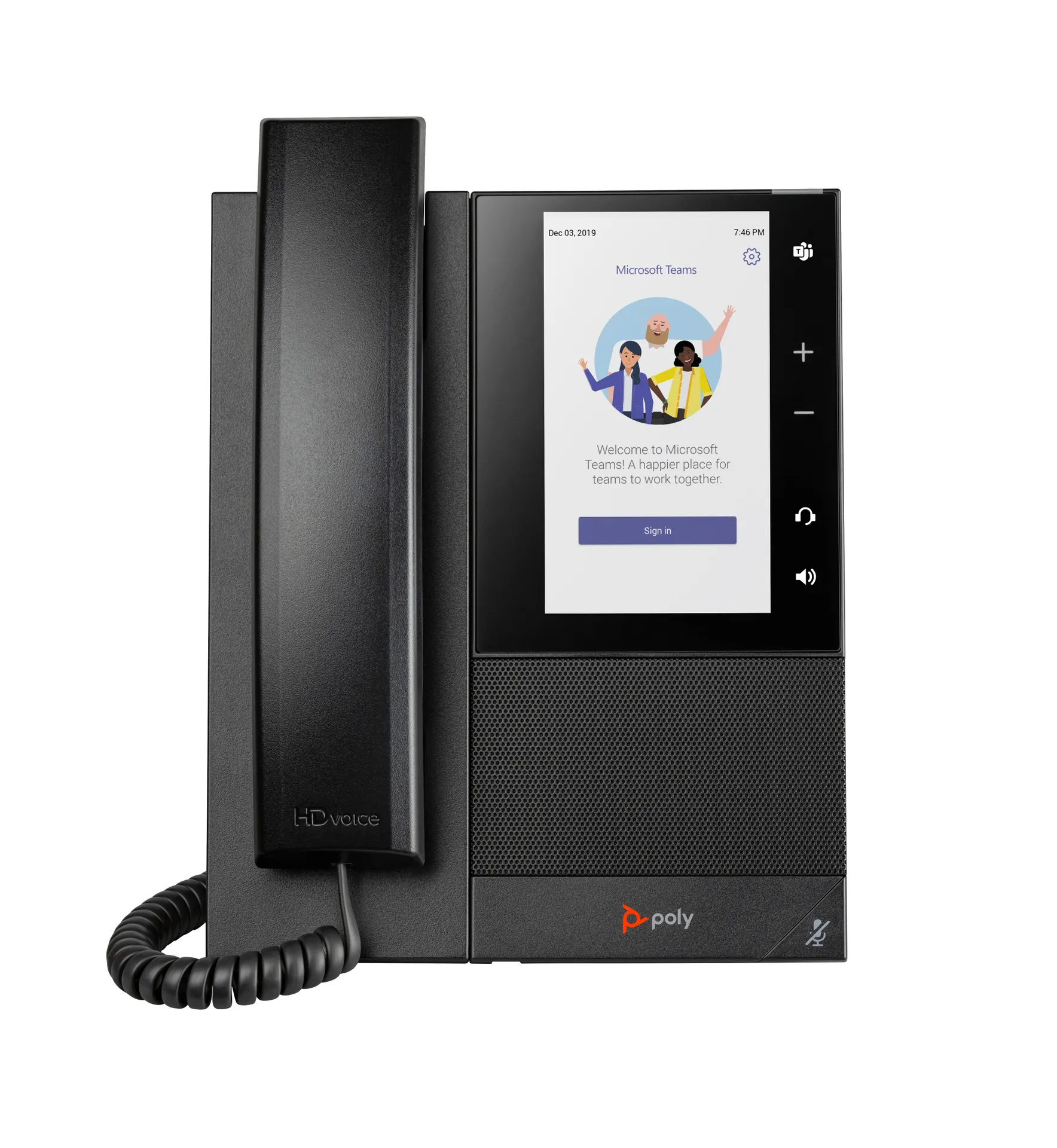HP Poly CCX 505 Business-Medientelefon für Microsoft Teams und PoE-fähig HP Poly CCX 505 Business-Medientelefon für Microsoft Teams und PoE-fähig