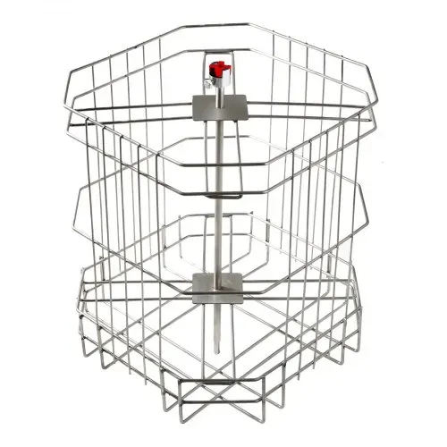VEVOR Honigschleuder Elektrisch 140W Tangentialschleuder Edelstahl 4/8 Rähmchen Honigextractor 45mm Honigventil 1300U/min Elektro Honigschleuder 48x16/23cm Wabengröße Imkerei Bienenzüchter Zubehör – Bild 8