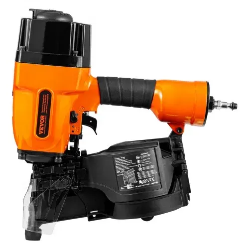VEVOR Coil-Rahmennagler MCN90, 1-3/4" bis 3-1/2" 15-Grad-pneumatischer Rahmennagler mit werkzeugloser Tiefeneinstellung, 90-120PSI Luft-Coil-Nagler für Rahmen, Wandböden und Wandmontage – Bild 10